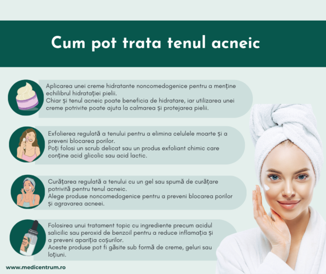 Cum pot trata tenul acneic